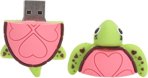 Schimer 16GB(128GB) Cartoon Animal Shape USB Flash Drive Funny Data Storage Flash Drive for Teens and Kids in Kuwait
