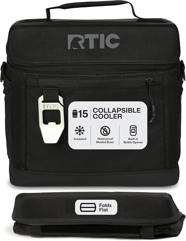 RTIC Everyday Cooler, Soft Sided Portable Insulated Cooling for Lunch, Beach, Drink, Beverage, Travel, Camping, Picnic, for Men and Women in Saudi Arabia