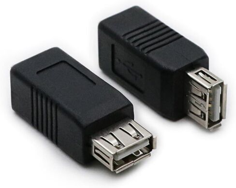 2Pack USB2.0 a Female to Type B Female Adapter for Computer Hard in Saudi Arabia