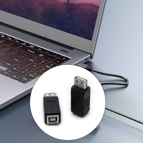 2Pack USB2.0 a Female to Type B Female Adapter for Computer Hard in Saudi Arabia