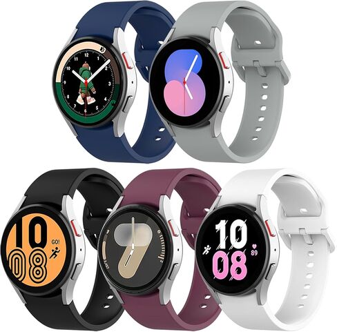 5 Pack Bands Compatible with Samsung Galaxy Watch 4 5 6 7 40mm 44mm in Saudi Arabia