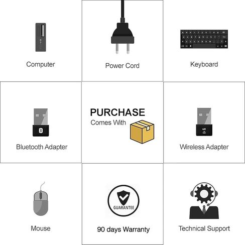 HP EliteDesk 705 G4 SFF Desktop PC Computer, AMD Ryzen 5 PRO 2400G Up to 3.9GHz, 16GB DDR4 RAM, 512GB SSD, DisplayPort, Type-C, WiFi, BT, Windows 11 (Renewed) in Saudi Arabia