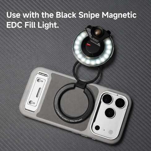 VSGO Foldable Magnetic Phone Ring Stand, Compatible with MagSafe in Saudi Arabia