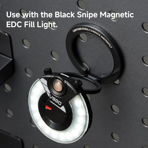 VSGO Foldable Magnetic Phone Ring Stand, Compatible with MagSafe in Saudi Arabia