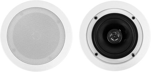 Rockville RCS350-6 6-Zone 70V Hotel Amp with 16 CC525T Speakers in Saudi Arabia