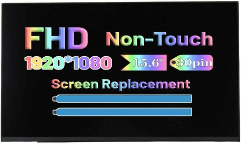 Non-Touch Screen Replacement for Dell Latitude 15 3520 P108F P108F001 P108F002 / 3540 P170G P170G001 15.6" FullHD 1080P 30 Pins LCD LED Display Panel in Saudi Arabia