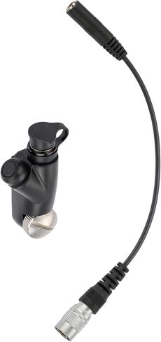 Arrowmax ACD35CTIA-HR6M-PTT-HA01 3.5mm CTIA Cellphone Earphone Adapter with QD Connector – Receive Only Compatible with Harris XG-100 XG-100P XL-150 XL-150P XL-185 XL-185P XL-185Pi XL-200 XL-200P in Saudi Arabia