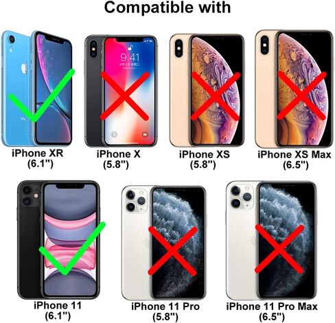 3 Pack Privacy Screen Protector for iPhone XR (6.1") / iPhone 11 (6.1") in Saudi Arabia