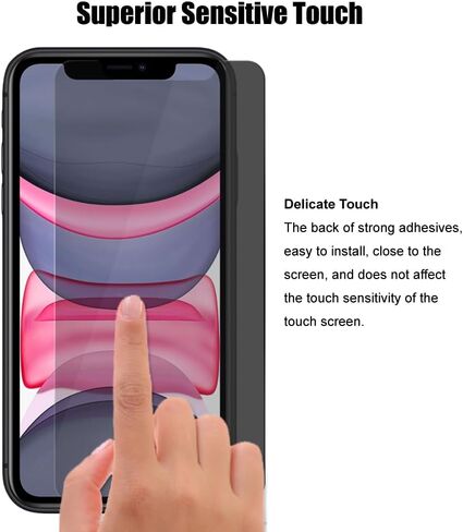 3 Pack Privacy Screen Protector for iPhone XR (6.1") / iPhone 11 (6.1") in Saudi Arabia