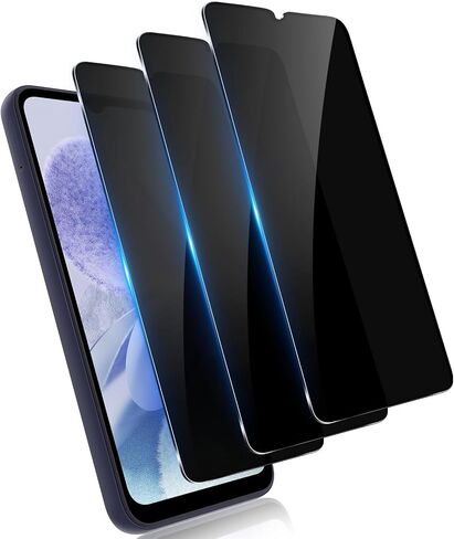 3 Pack Compatible With Samsung Galaxy A25 Screen Protector Privacy Samsung A25 Screen Protector Anti-Spy,Sensitive Touch,Anti-Scratch,Shock Resistant,Full Coverage in Kuwait