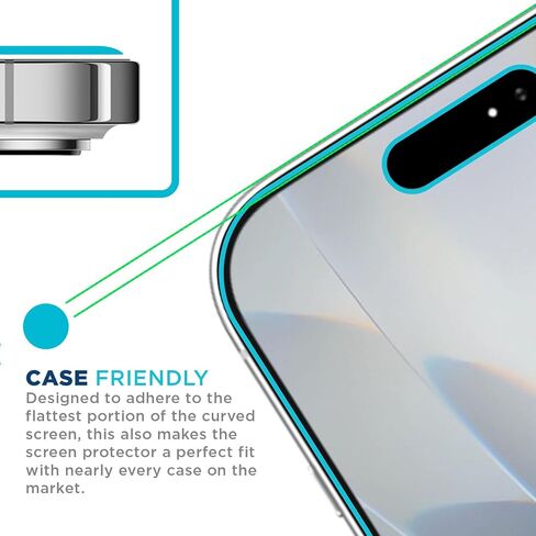 زجاج الخصوصية Tech Armor لهاتف iPhone 17، واقي شاشة باليستي، عبوة واحدة in Saudi Arabia
