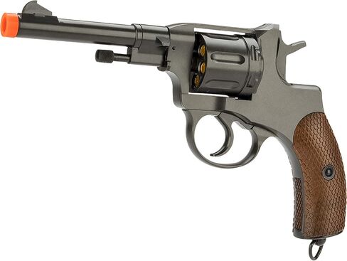 Evike Airsoft - WinGun Nagant Metal High Power M1895 Airsoft CO2 Revolver in Saudi Arabia