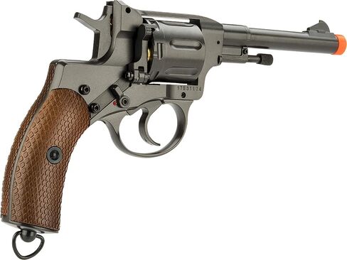 Evike Airsoft - WinGun Nagant Metal High Power M1895 Airsoft CO2 Revolver in Saudi Arabia