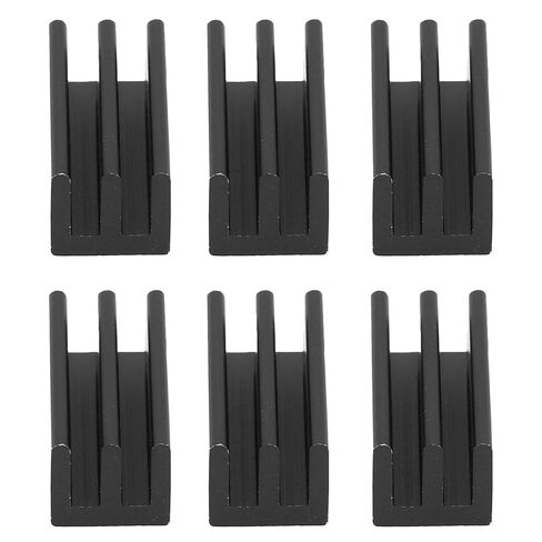20-Pack Slotted Aluminum Heat Sink, 8x8x16mm in Saudi Arabia