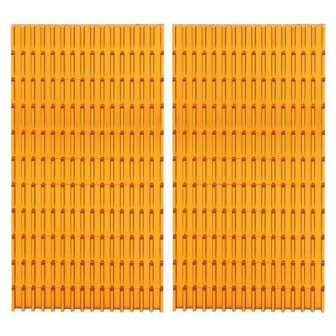 Aluminum Heat Sink Cooling Board, Slotted Fine Tooth Rows, 2-Pack in Saudi Arabia