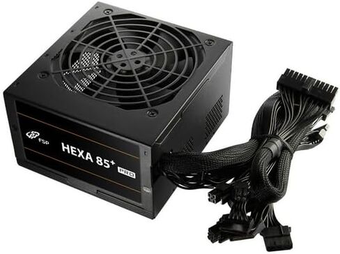 FSP/Fortron Hexa 85+ Pro 650W Power Supply Unit 20+4 pin ATX ATX Black in Saudi Arabia
