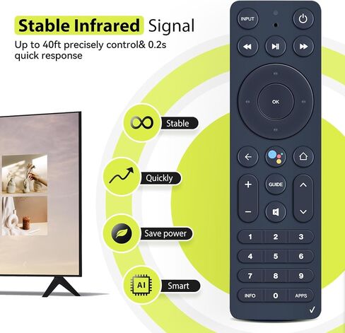 ASK-STI6220 Remote Control for Verizon FiOS TV One Set Top Box in Kuwait