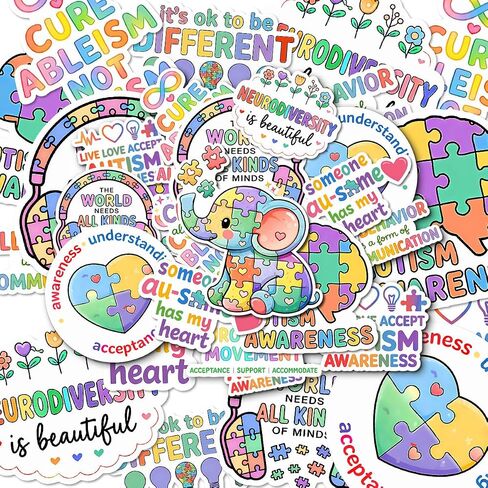 Pack of Sticker About Physical and Mental Health (Human Anatomy, 3in_Expedited) in Kuwait