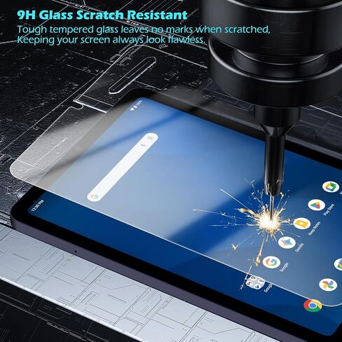 Hianjoo 2-Pack Screen Protector Compatible with Onn 8.1" Core Tablet (2026 Model) / Onn 8" Kids Tablet (2026 Model), Case Friendly Tempered Glass [HD Clarity] [9 Hardness] [Anti-Scratch] [Easy Installation] in Kuwait