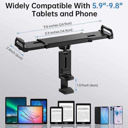 Airplane Tablet Holder Mount for iPad & Kindle in Saudi Arabia