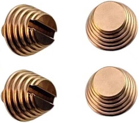 2 Sets CNC Titanium Alloy Screws with M3 Thread Fit for Demko AD10(Rose Gold) in Saudi Arabia