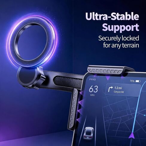 YUHENG Magnet Phone Holder,Clamp-on Screen Phone Holder in Saudi Arabia