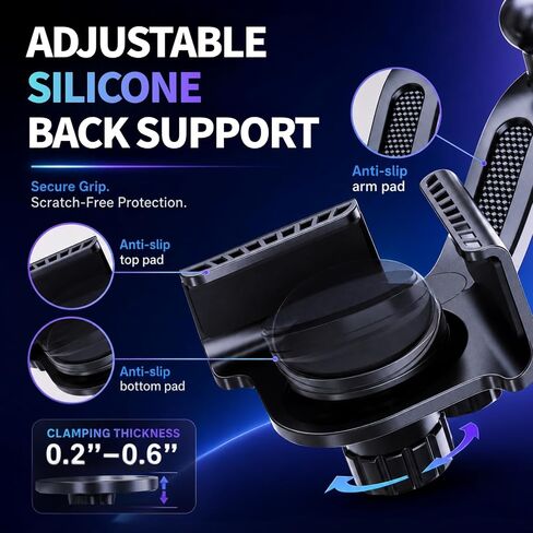 YUHENG Magnet Phone Holder,Clamp-on Screen Phone Holder in Saudi Arabia