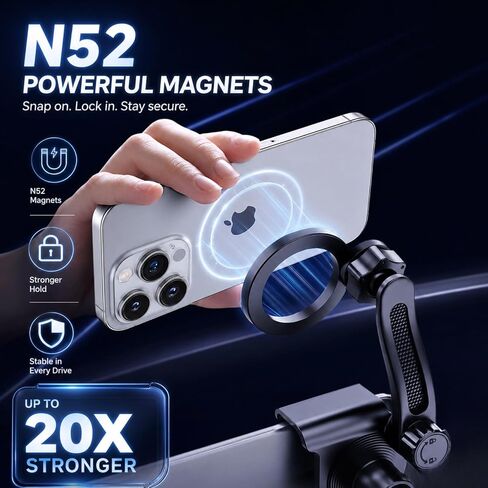 YUHENG Magnet Phone Holder,Clamp-on Screen Phone Holder in Saudi Arabia