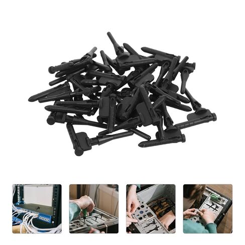 30pcs Silicone Anti Shock Computer Case Fan Mounting Pins in Saudi Arabia