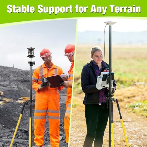 Bipod مسح الإبهام Realease، Bipod الألومنيوم لأعمدة المنشور مسح الأراضي GPS أقطاب محطة إجمالي GPS GNSS قضبان... in Kuwait