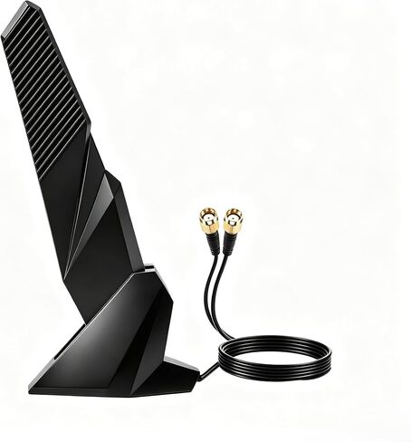 WiFi 6E Tri-Band Antenna 6GHz 5GHz 2.4GHz Bluetooth PC WiFi RP-SMA Antenna in Saudi Arabia