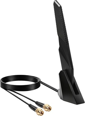 WiFi 6E Tri-Band Antenna 6GHz 5GHz 2.4GHz Bluetooth PC WiFi RP-SMA Antenna in Saudi Arabia