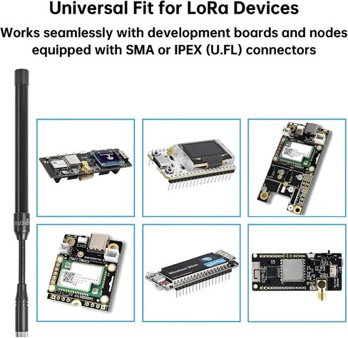 LR300 Gooseneck 915MHz LoRa Antenna with SMA Male Connector in Saudi Arabia