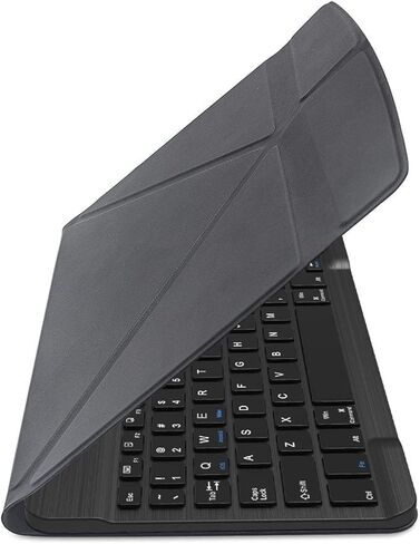 Universal Ultra Light Slim Portable Wireless Bluetooth Keyboard for Various 10.1-inch Tablet Computers with Protection Case Stand in Saudi Arabia