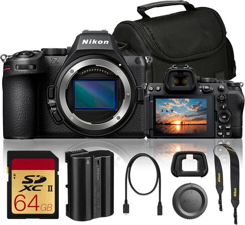 Nikon Z5 II Mirrorless Camera Bundle with Bag + 64GB UHS-II U3 Memory Card in Saudi Arabia