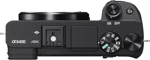 Sony a6400 Mirrorless Camera with 16-50mm II Lens & DJI Mic Mini Wireless Mic | 24.2MP APS-C, 4K S-Log, World's Fastest AF | Creator Bundle: 128GB Card, Case + Corel Software in Saudi Arabia