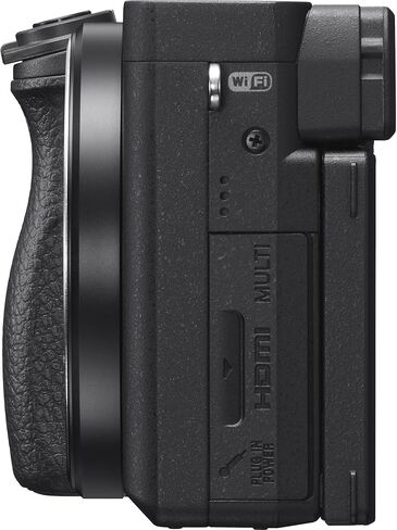 Sony a6400 Mirrorless Camera with 16-50mm II Lens & DJI Mic Mini Wireless Mic | 24.2MP APS-C, 4K S-Log, World's Fastest AF | Creator Bundle: 128GB Card, Case + Corel Software in Saudi Arabia
