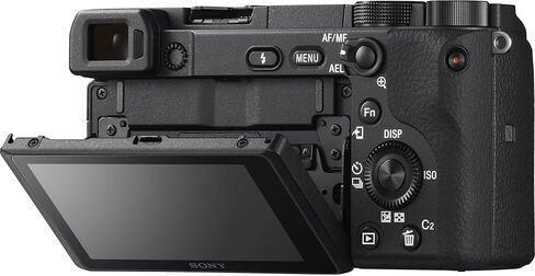 Sony a6400 Mirrorless Camera with 16-50mm II Lens & DJI Mic Mini Wireless Mic | 24.2MP APS-C, 4K S-Log, World's Fastest AF | Creator Bundle: 128GB Card, Case + Corel Software in Saudi Arabia