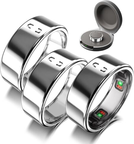 عبوة من 3 أغطية حلقية متوافقة مع Oura Ring 5، مادة TPU المقاومة، مقاس ذهبي 8 in Kuwait