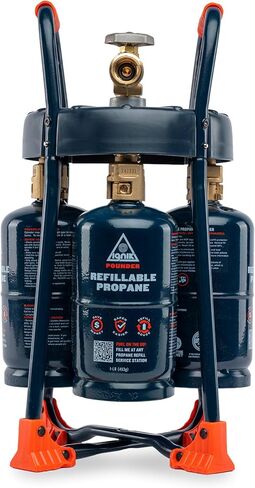 Ignik TapRack 4-Bottle Refillable Propane System in Saudi Arabia