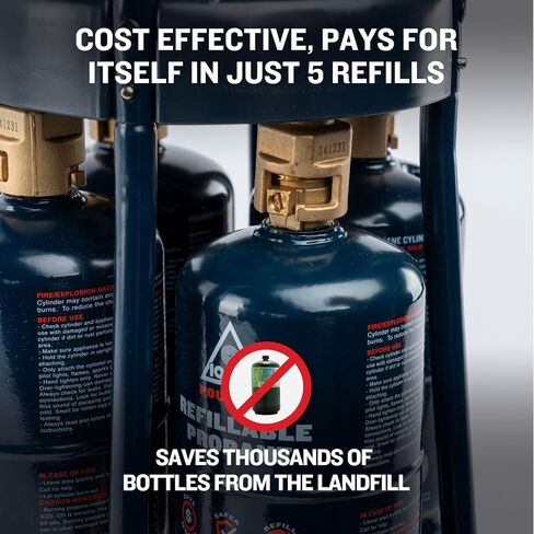 Ignik TapRack 4-Bottle Refillable Propane System in Saudi Arabia