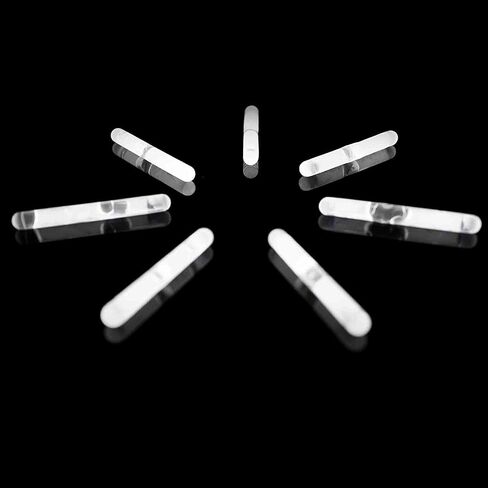 Fun Central U7 50ct 1.5 Inch Mini Glow Sticks Bulk, Emergency Glow Sticks, Glow Stick Party Pack, Cool Glow Sticks, Glow in the Dark Glow Sticks, Concert and Rave Party Glow Sticks - White in Saudi Arabia