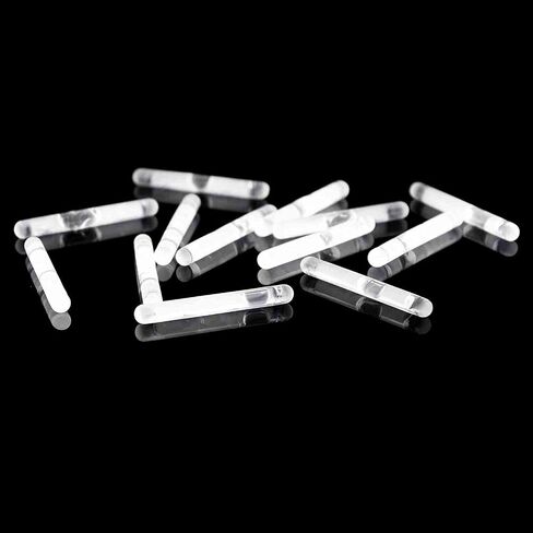 Fun Central U7 50ct 1.5 Inch Mini Glow Sticks Bulk, Emergency Glow Sticks, Glow Stick Party Pack, Cool Glow Sticks, Glow in the Dark Glow Sticks, Concert and Rave Party Glow Sticks - White in Saudi Arabia