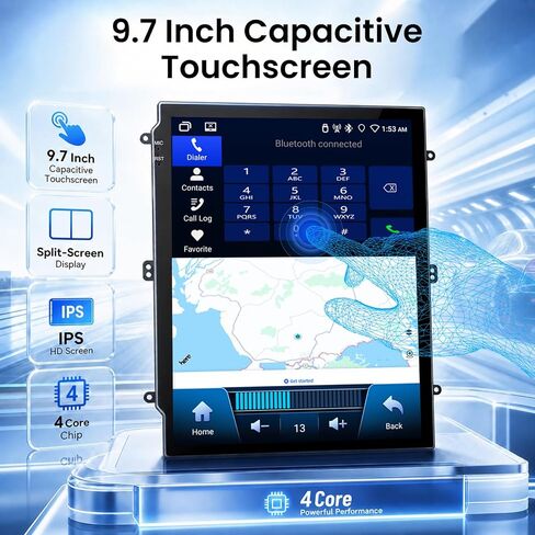 4+64G Android Car Radio Stereo for Toyota Hilux 2005-2014 in Saudi Arabia