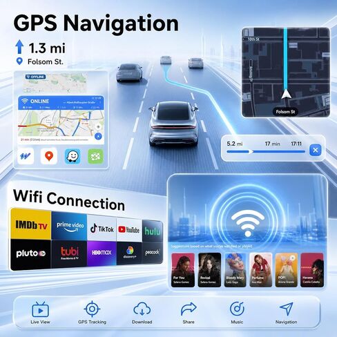 4+64G Android Car Radio Stereo for Toyota Hilux 2005-2014 in Saudi Arabia