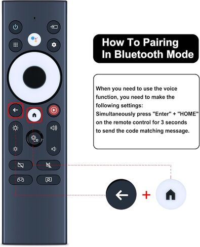 Replace Voice Remote Control for Epson LS800 3LCD Smart Streaming Projector in Saudi Arabia