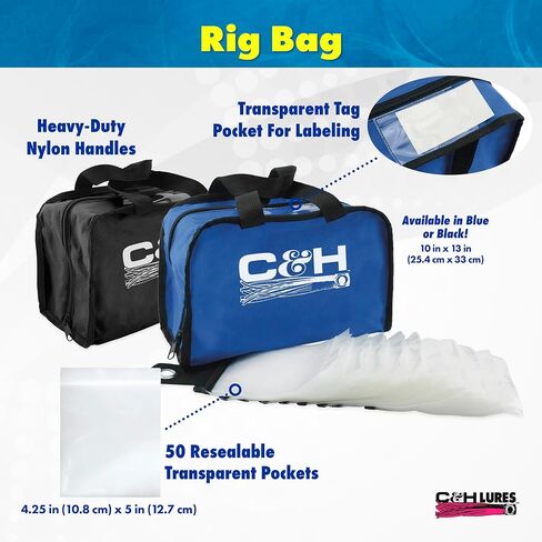 Hi-Seas Mesh Leader Coil Bag - 10 inch x 10 inch, Blue, 2 pk in Kuwait