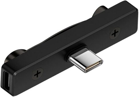 Compact Type-C Pass-Through Stand Adapter, Black in Saudi Arabia
