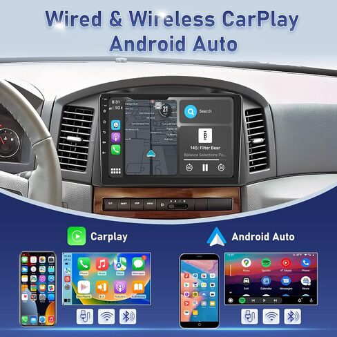 [2G+64G] Volxcereo Car Radio for Jeep Grand Cherokee 2005 2006 2007 in Saudi Arabia