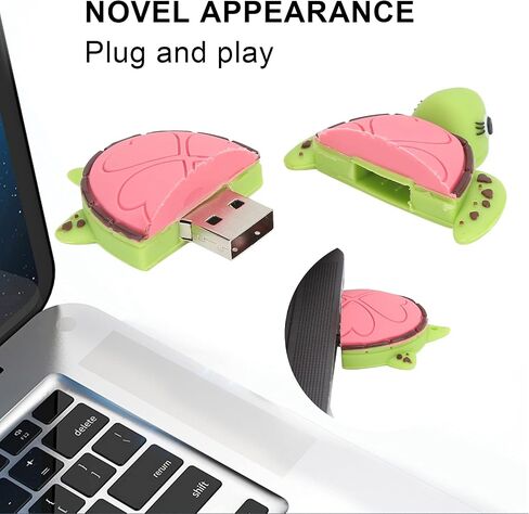 Schimer 16GB(16GB) Cartoon Animal Shape USB Flash Drive Funny Data Storage Flash Drive for Teens and Kids in Kuwait